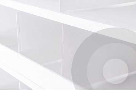 Delta Plus Shelving Bin Front
