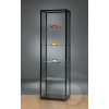 Black  Display Cabinet with Glass Top 600mm