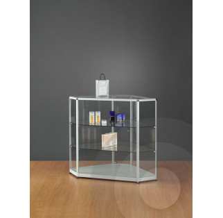 Corner Glass Display Counter