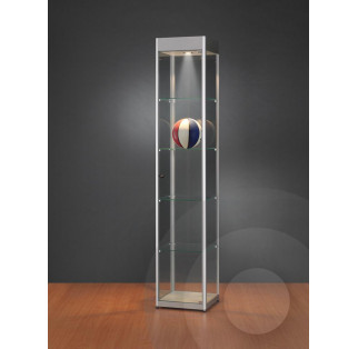 Display Cabinet with Header for logo 400mm