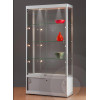 GPC 1000mm display cabinet with lights and storage 