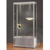 1000mm display cabinet with shelf lights and storage 