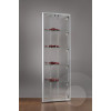 Corner Display Cabinet with Glass Top