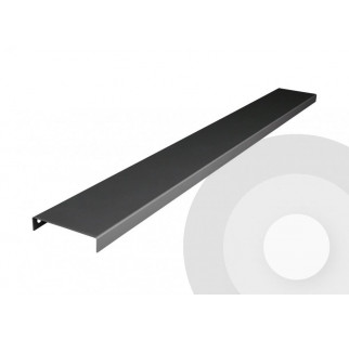 Gondola Shelving Top Cover - Silver