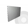 Perforated Pegboard Back Panel Silver  (RAL9006)
