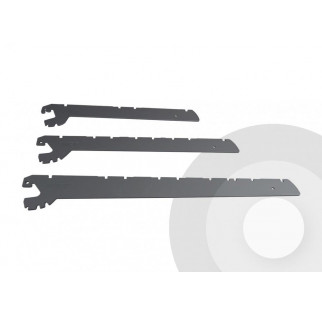 Shop Shelving Brackets Silver (RAL9006)