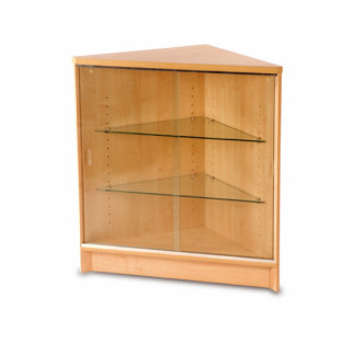 Open Corner Infill With Glass Doors H Range