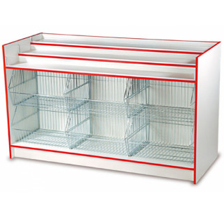 Crisp and Confectionery Counter with Baskets H Range