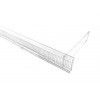 plastic toothed riser for shop shelving