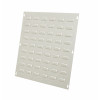 square louvre panel for plastic storage bins