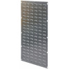 portrait louvre panel for wall mounting plastic storage bins