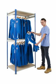 Garment Storage - Rivet Racking