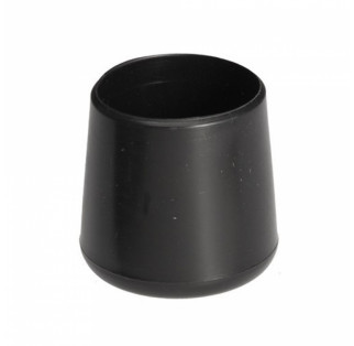 External Foot / End Cap Black Plastic Box of  50