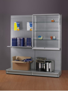 Half Height Display Cabinet for Shop Shelving