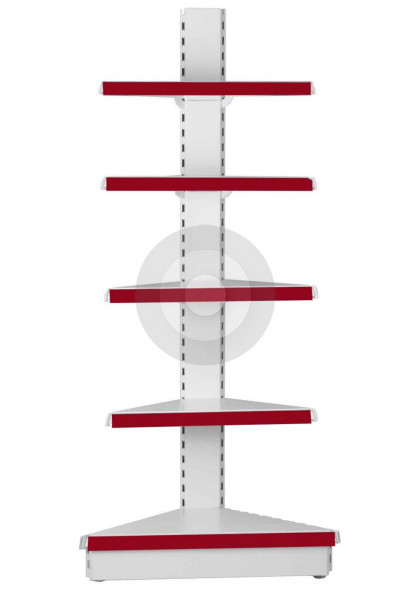 external corner retail shelving