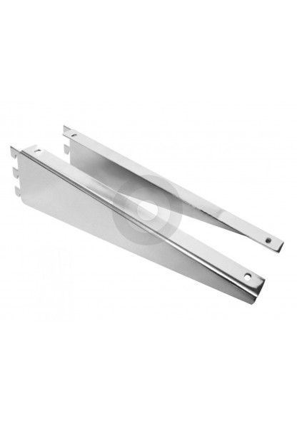 twin slot shelf brackets