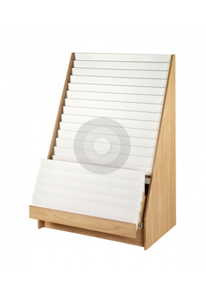 Greeting Card Display Unit with drawer