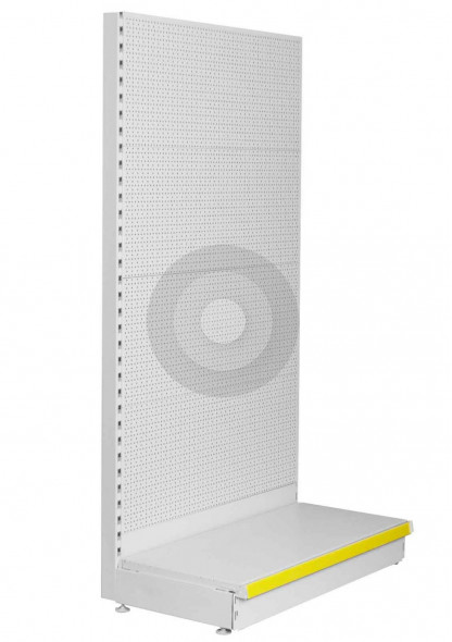 wall peg board display unit