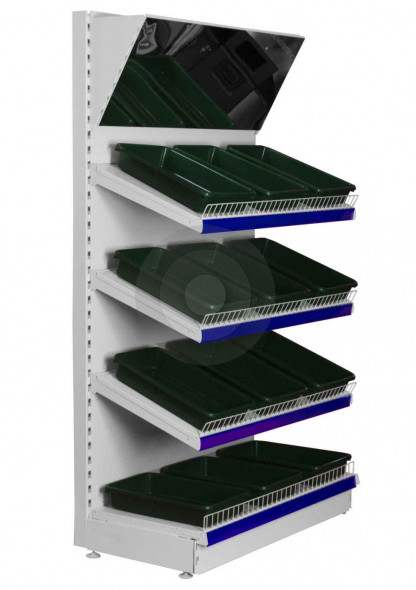greengrocery shelving display stand