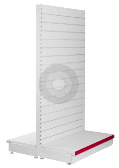 double sided slatwall shelving