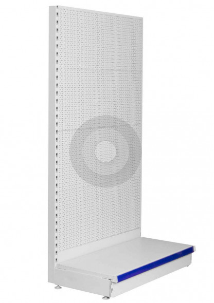 pegboard shelving end bay