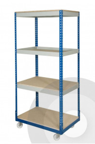 Trolley Shelving with Wheels