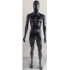 black male glossy mannequin
