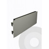 Internal Corner Shelf 90 Degrees Plinth Silver (RAL9006)