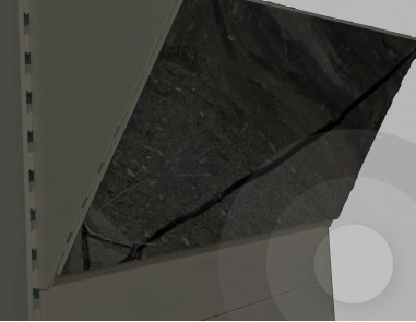 Mirror Canopy Silver (RAL9006)