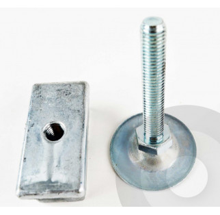 Shop Shelving Top Cap with Foot Disc