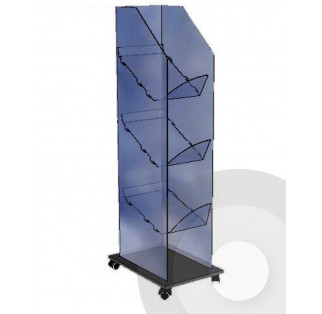 Single Newspaper Display Stand