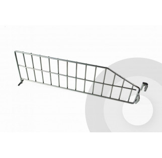 Wire Shelving Divider Silver (RAL9006)