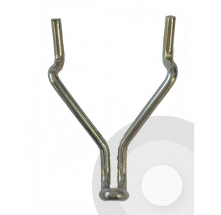 Pegboard and Slatwall hook 40mm