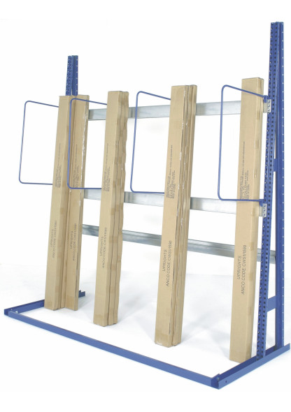Vertical rack for builders merchants