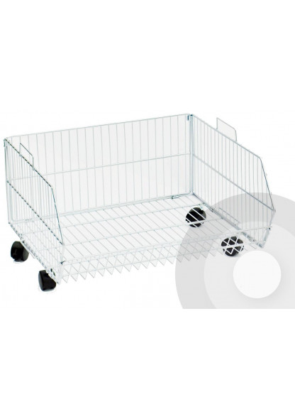 wire crisp basket with wheels