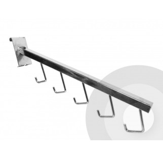 Five Hook Waterfall Arm for Grid Panels (Box of 25)