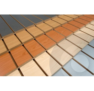 Slatwall Panels All Finishes - Full Size Panels