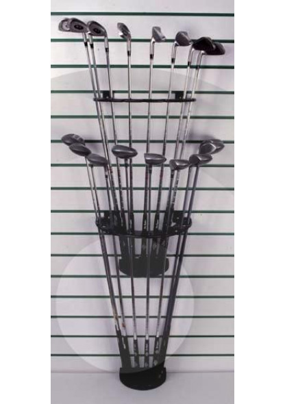 Clubrax golf club display system